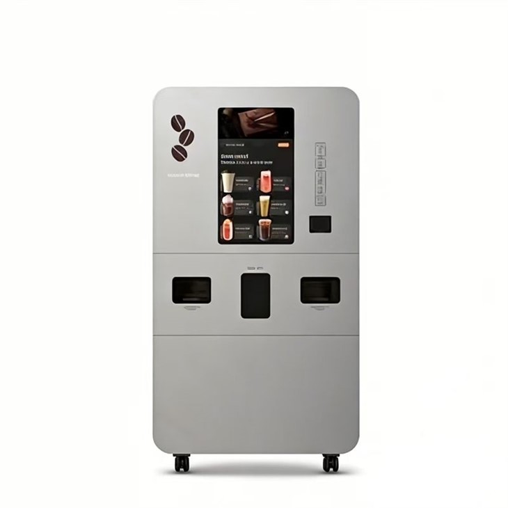 Automat de cafea fără numerar