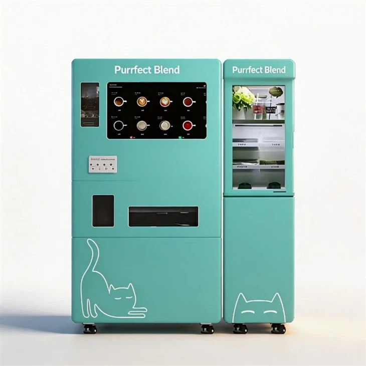 Automat comercial de cafea